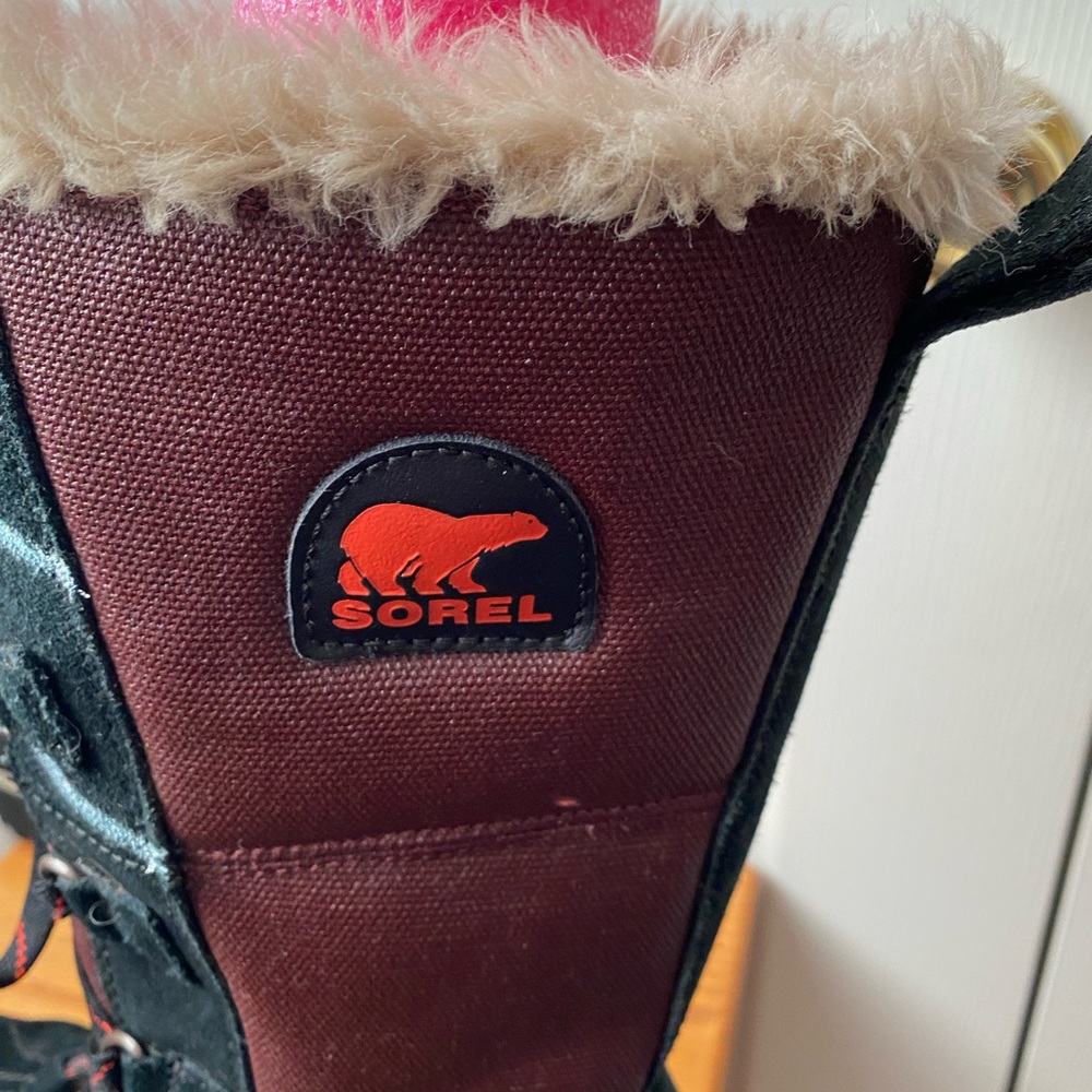 Sorel Tivoli High II Madder Brown Lace Up Waterproof Winter Boots SZ 7 - Picture 9 of 11